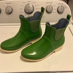 LL Bean Wellie Rain Boots- Green